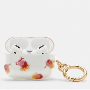 NWT Coach Airpods Pro Case With Pop Floral Print